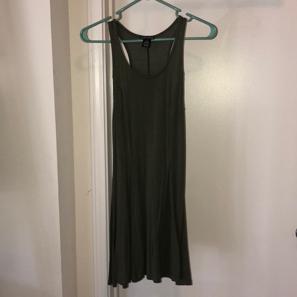 Army green dress